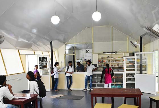canteen of the best architecture colleges in kerala