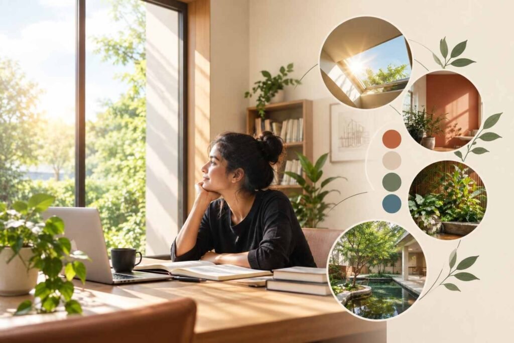 How do light, colour, and nature affect your day